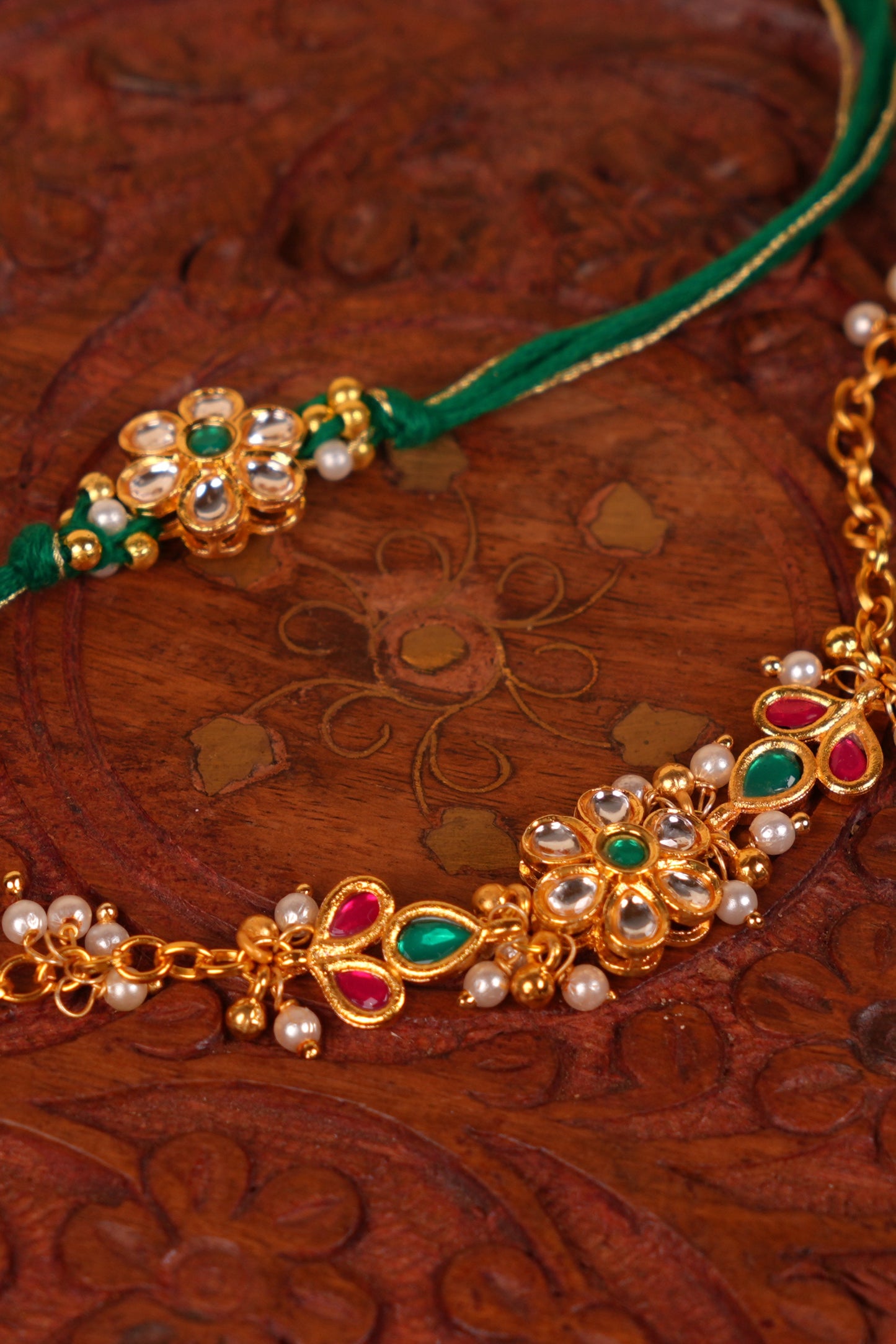 Gulmohar Bhaiya Bhabhi Rakhi Set