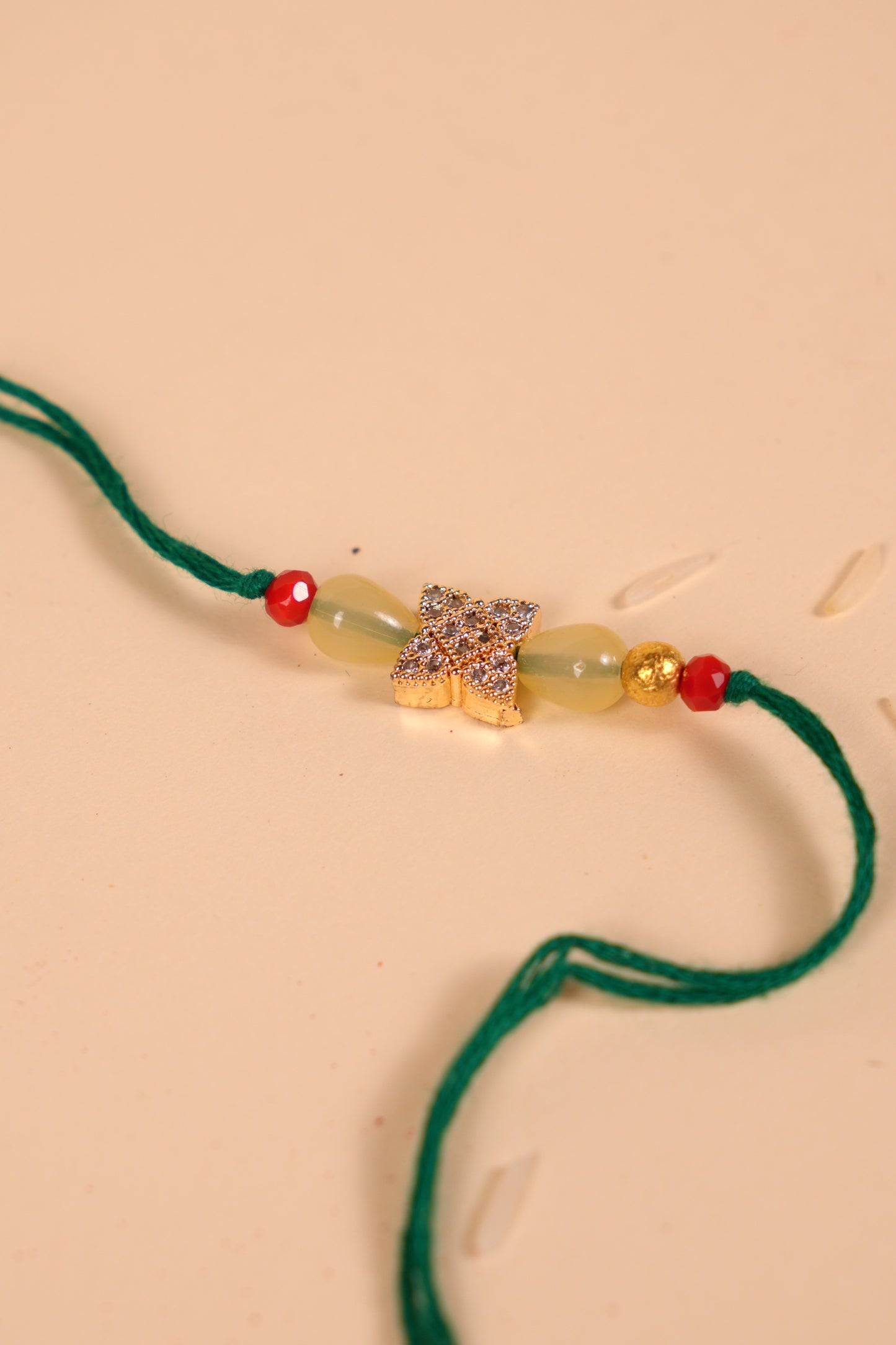 Emerald Clover Bhai Rakhi