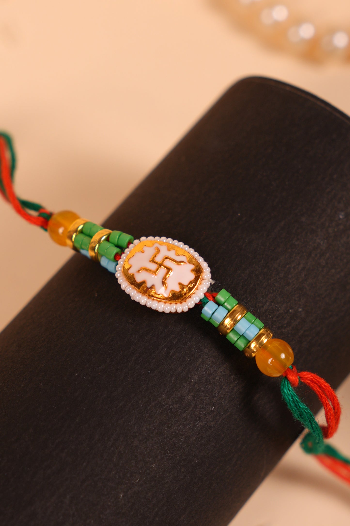 Auspicious Swastik Bhai Rakhi