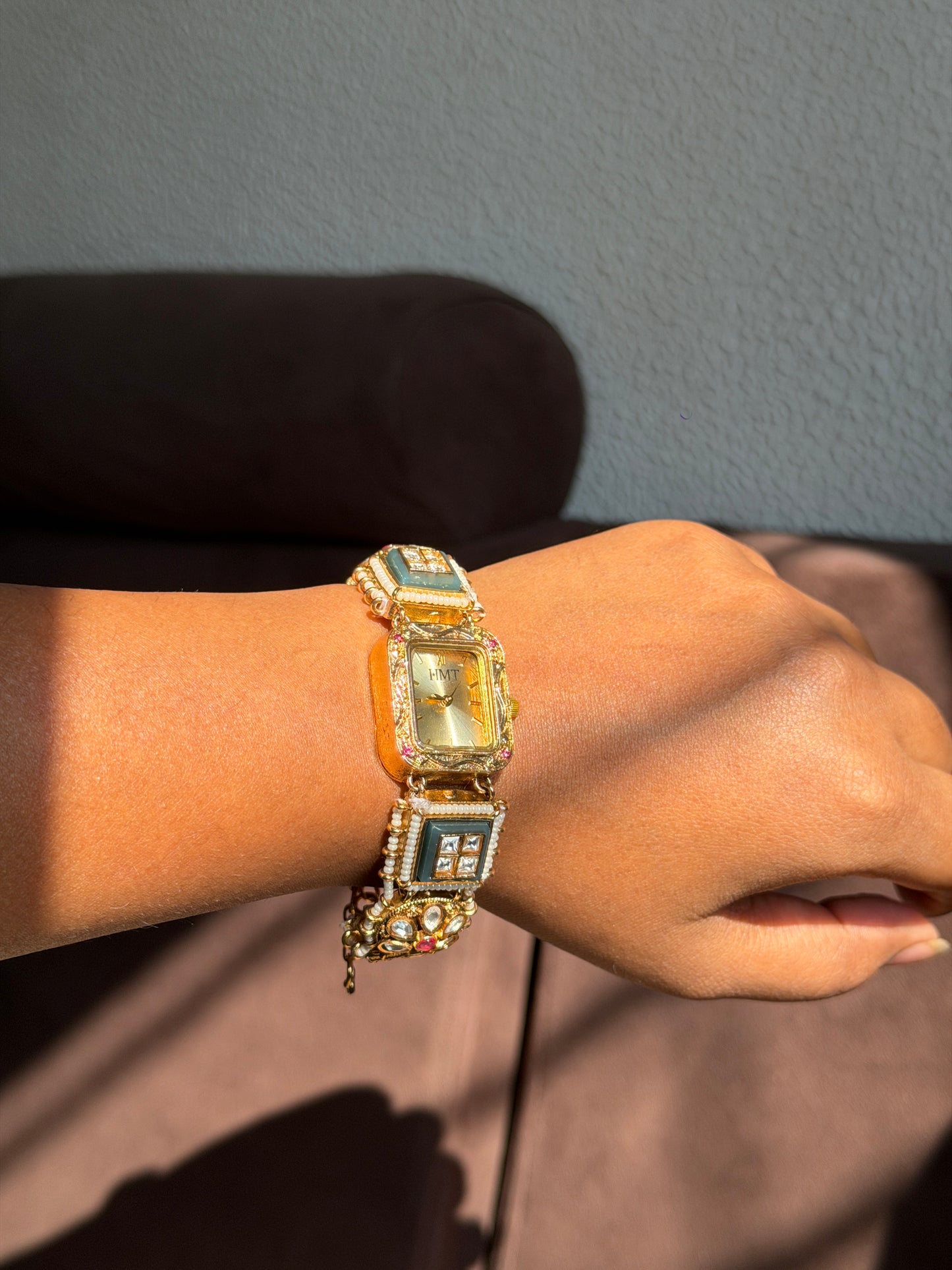 Rajvanshi Polki Antique Heritage Watch