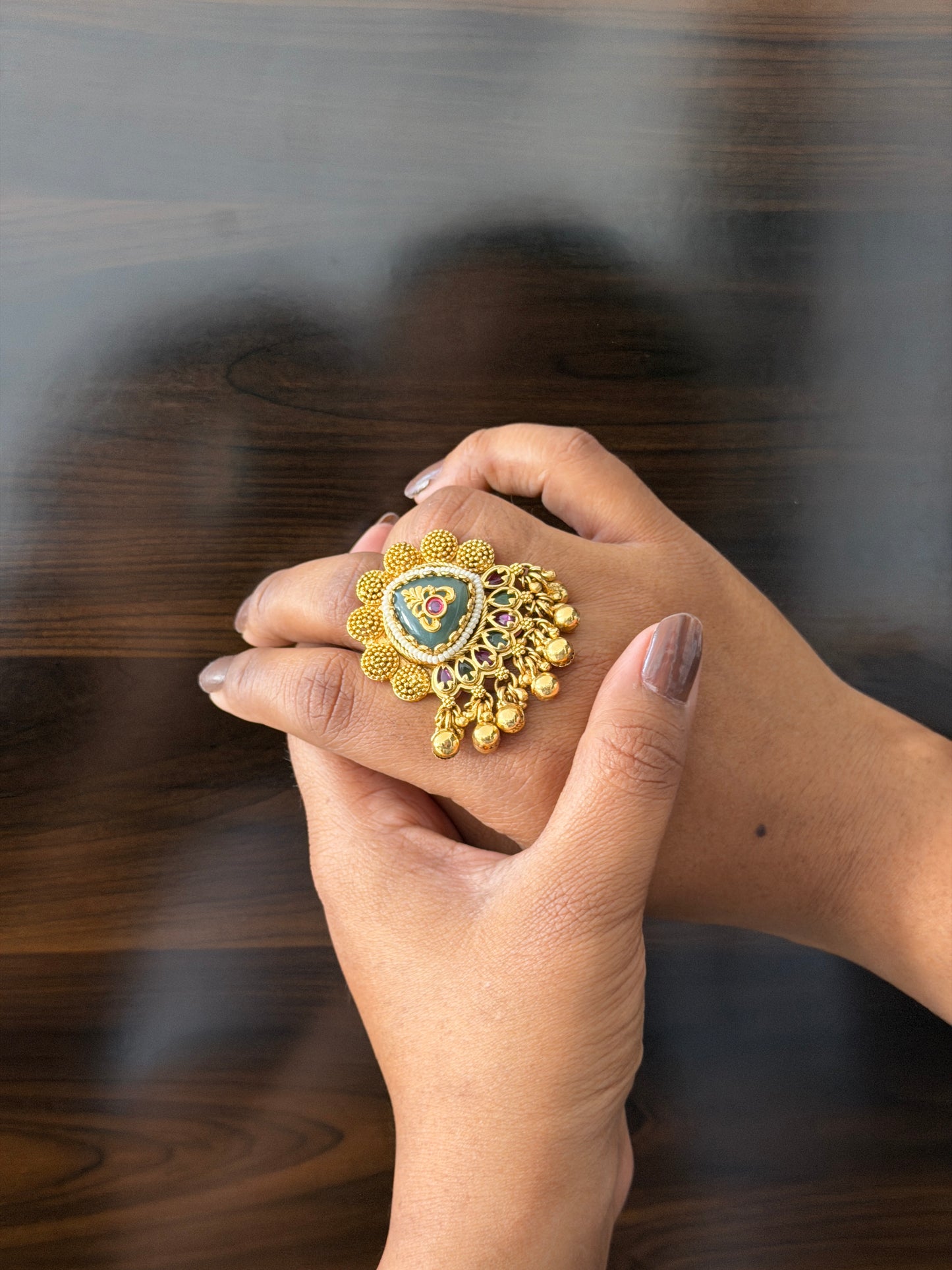 Unique Hanging Style Finger Ring