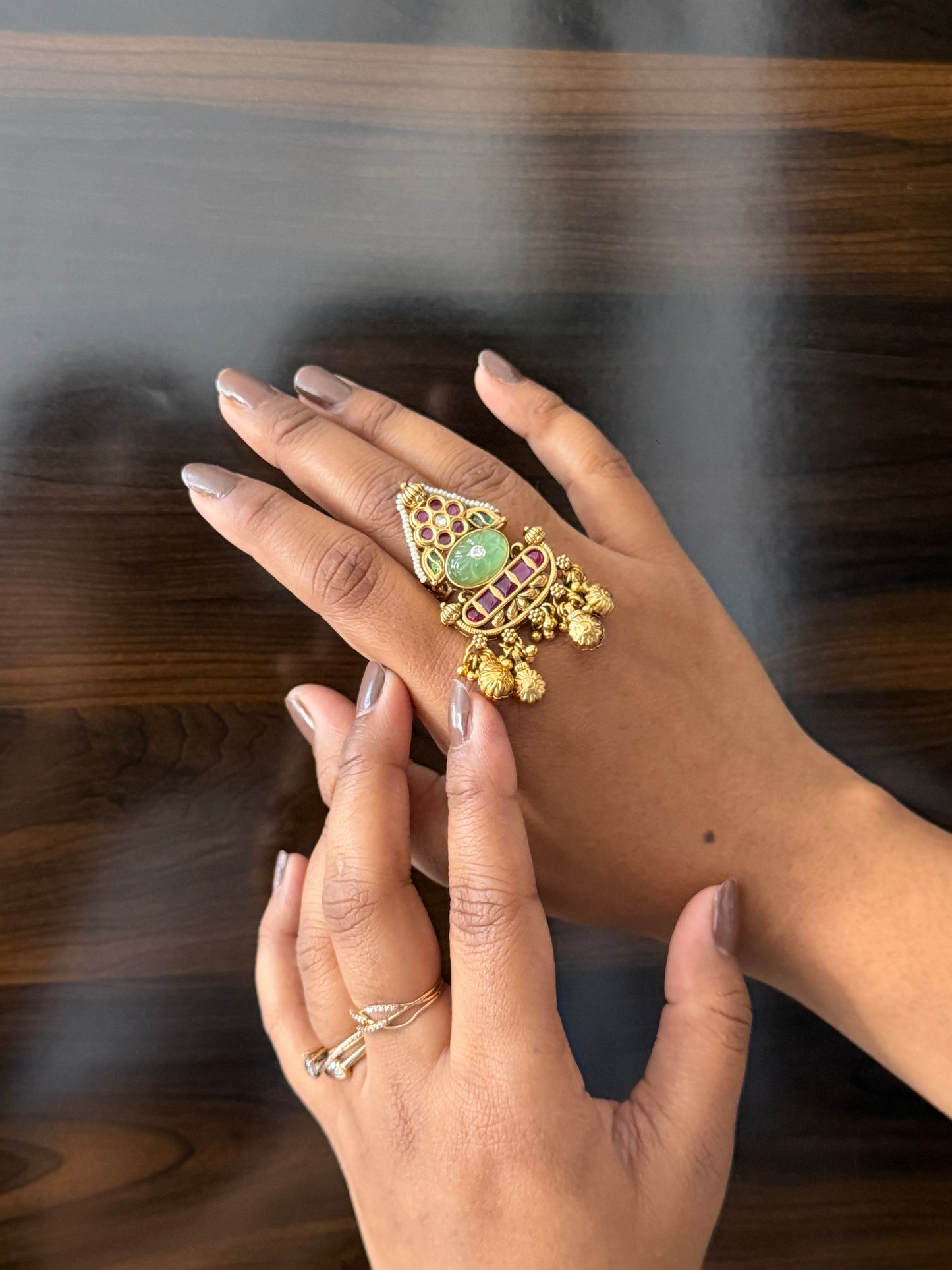 Dazzling Finger Ring Unique Design