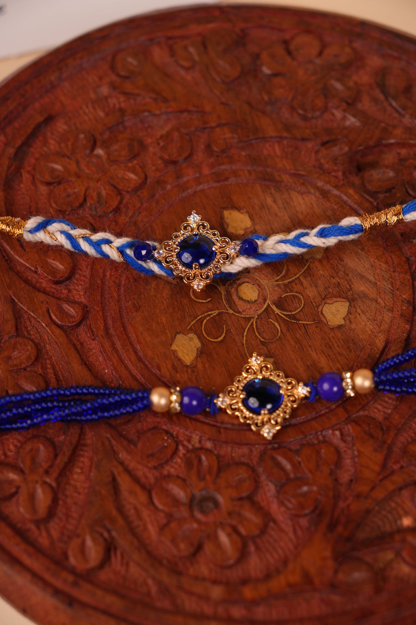 Sapphire Royale Bhaiya Bhabhi Rakhi Set