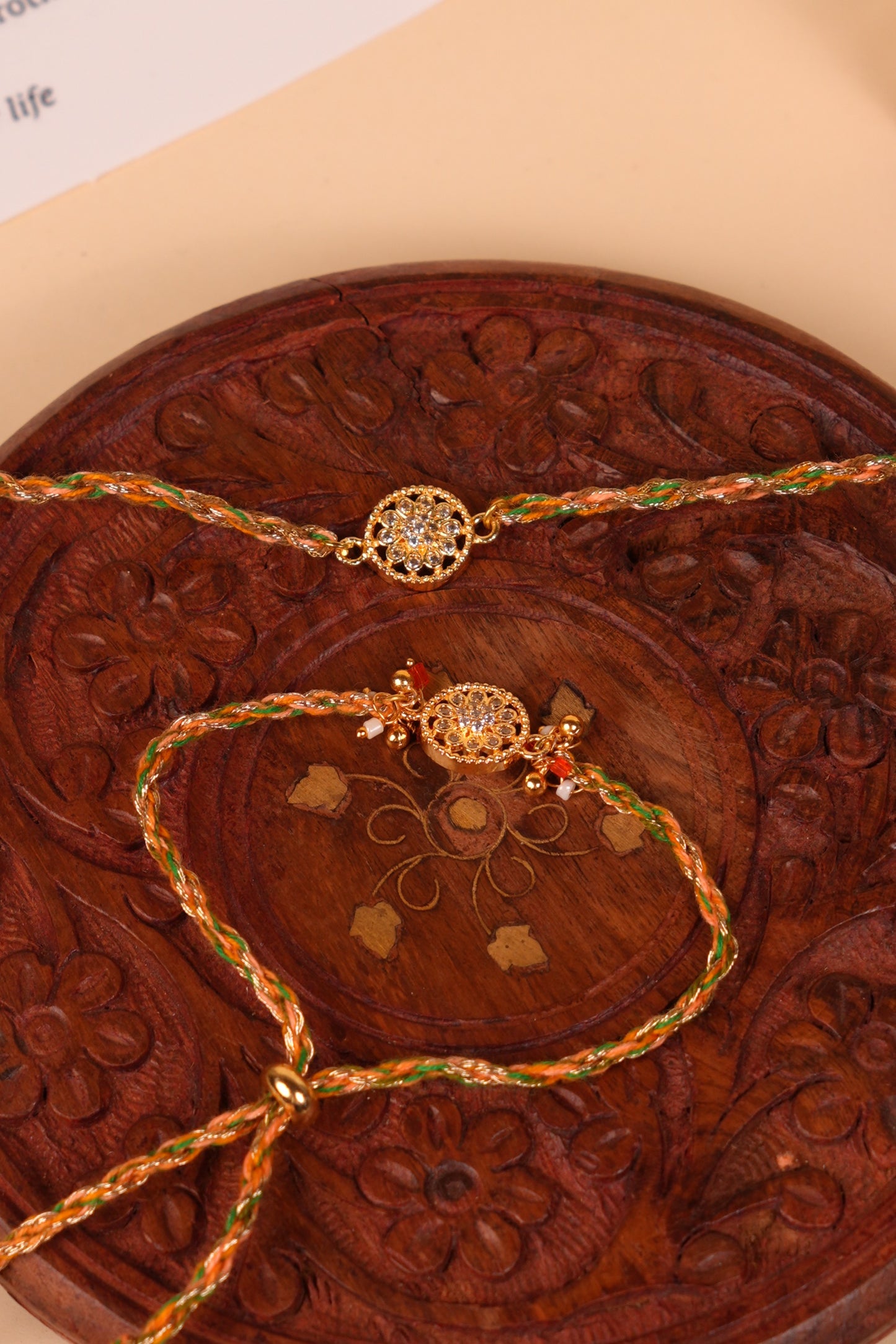 Surajmukhi Rakhi & Lumba Set