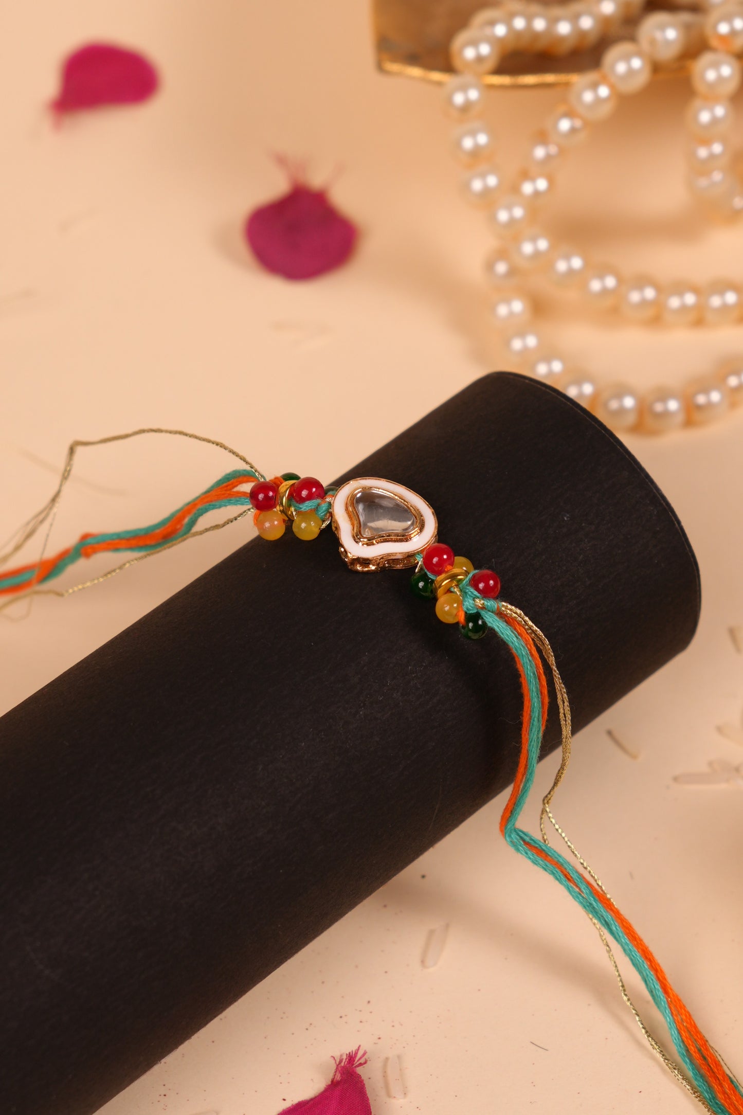 Heirloom Kundan Bhai Rakhi