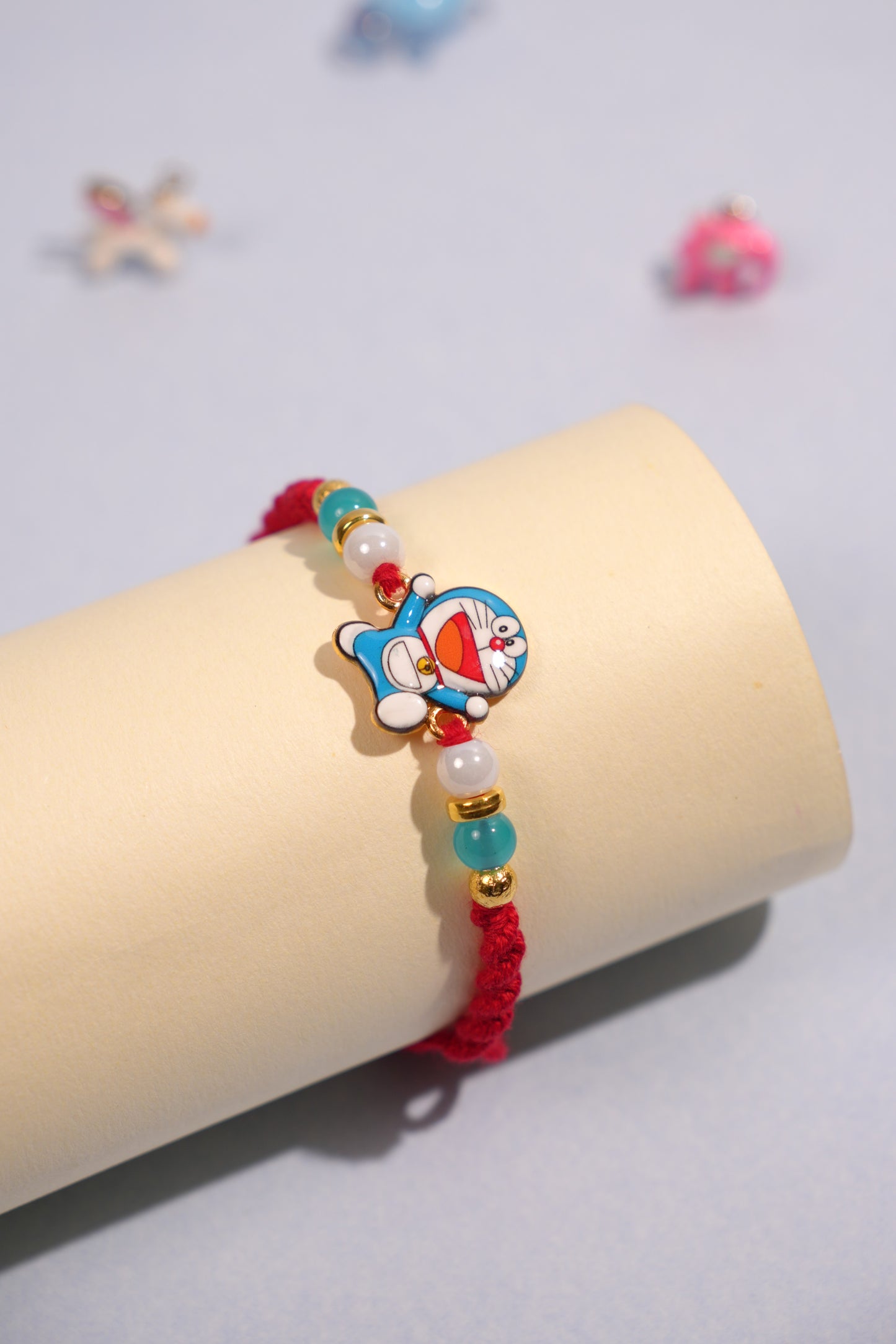 Doraemon Beaded Kids Rakhi