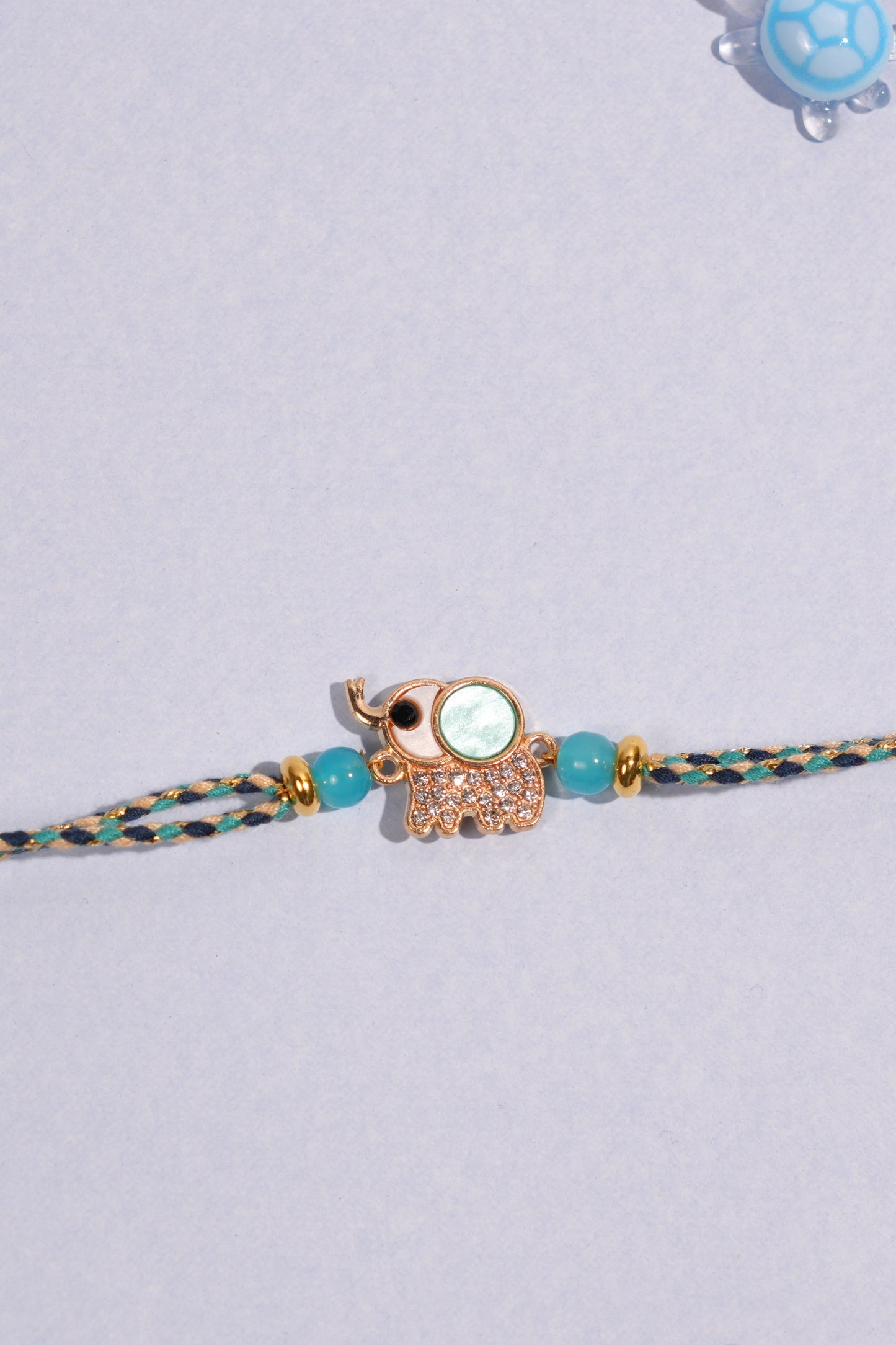Crystal Elephant Kids Rakhi