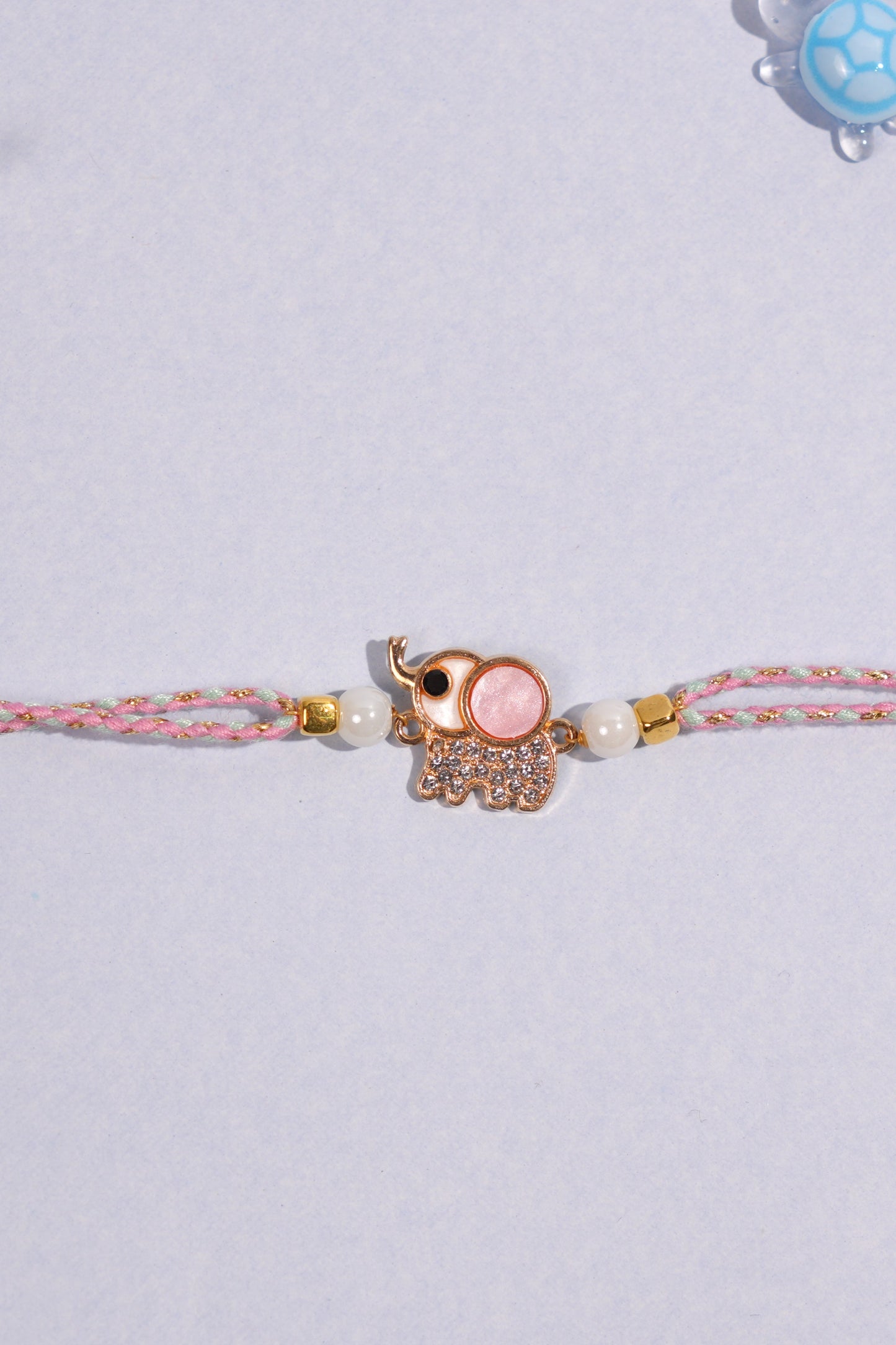 Crystal Elephant Kids Rakhi