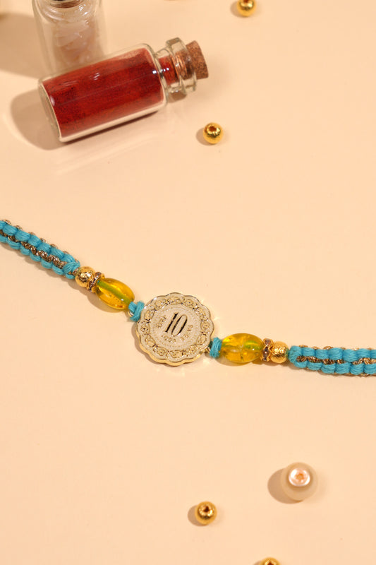 Shagun 10 Paise Coin Rakhi
