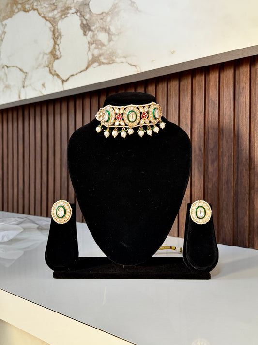 Premium Choker Necklace Set