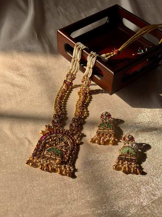 Heritage Long Statement Jewellery Set