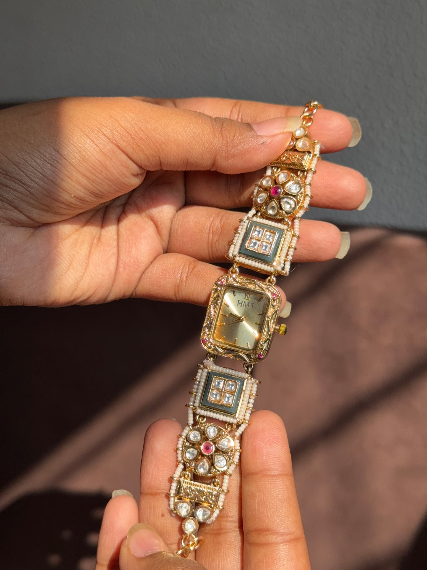 Rajvanshi Polki Antique Heritage Watch