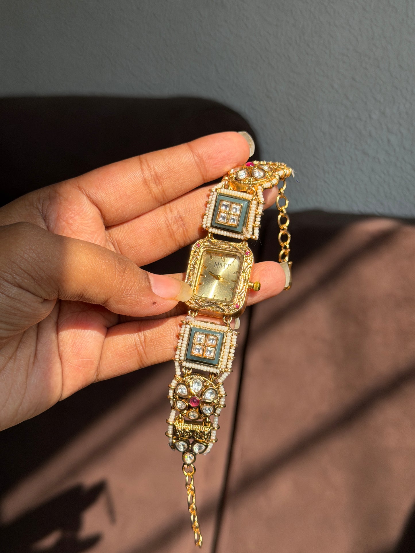 Rajvanshi Polki Antique Heritage Watch
