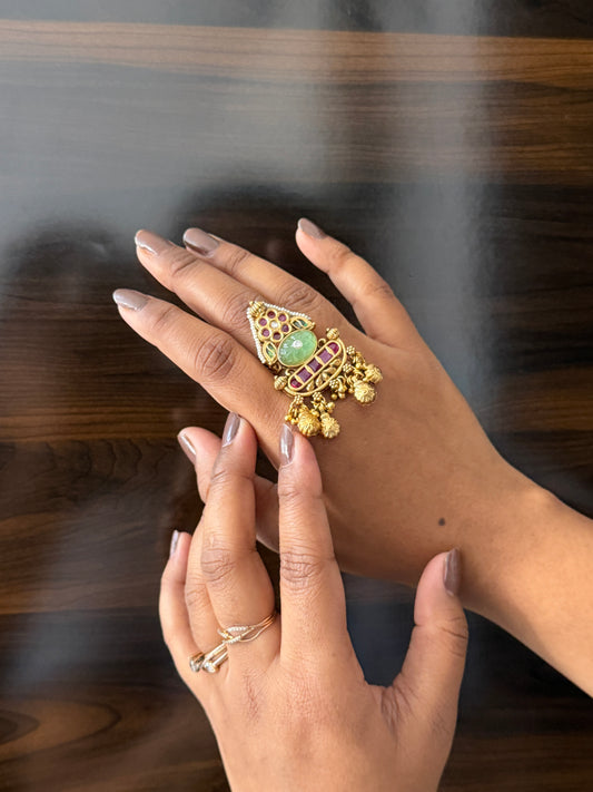 Dazzling Finger Ring Unique Design