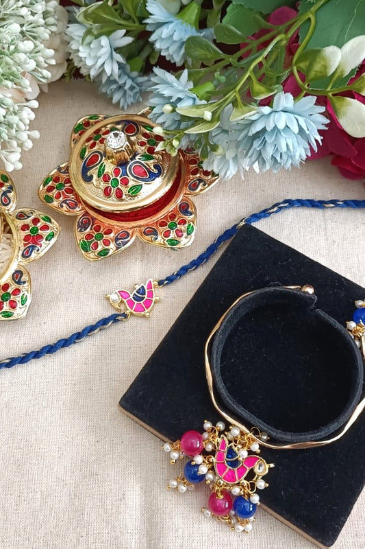 Hansini Bhaiya Bhabhi Rakhi Set