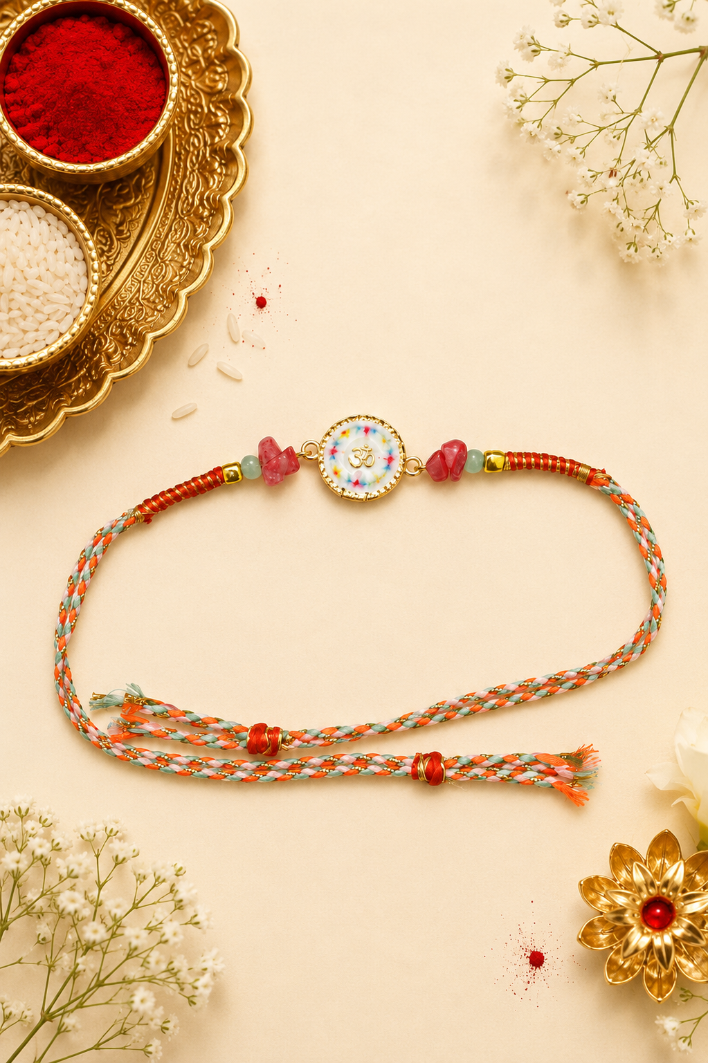Pastel Harmony Bhai Rakhi