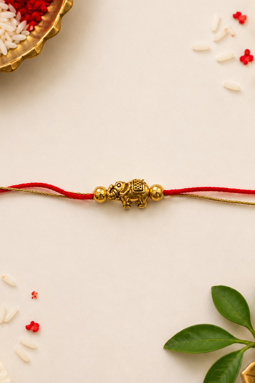 Heritage Elephant Bhai Rakhi